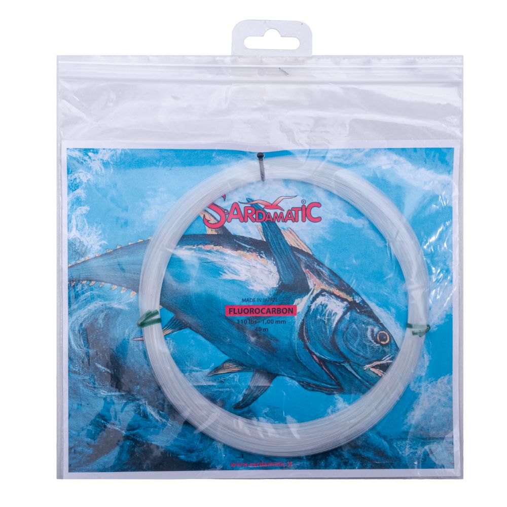 SARDAMATIC Big Game Fishing Fluorocarbon Line 110lb/40m