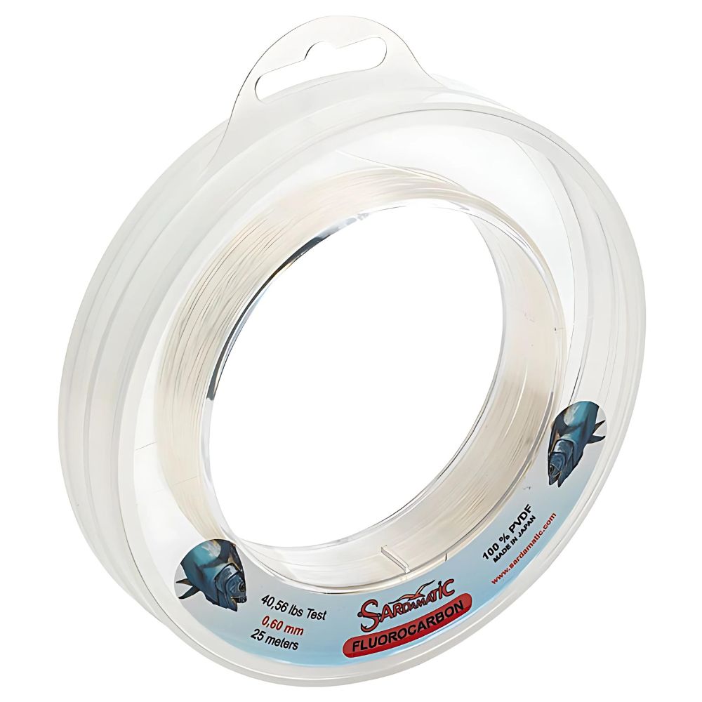 SARDAMATIC Big Game Fishing Fluorocarbon Line 145lb/15m
