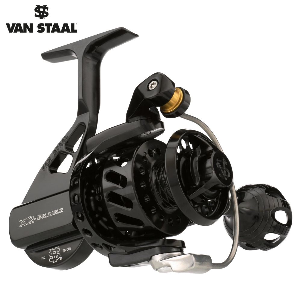 VAN STAAL Ultimate Aluminium Body Spinning Reel VSX2 50 Black