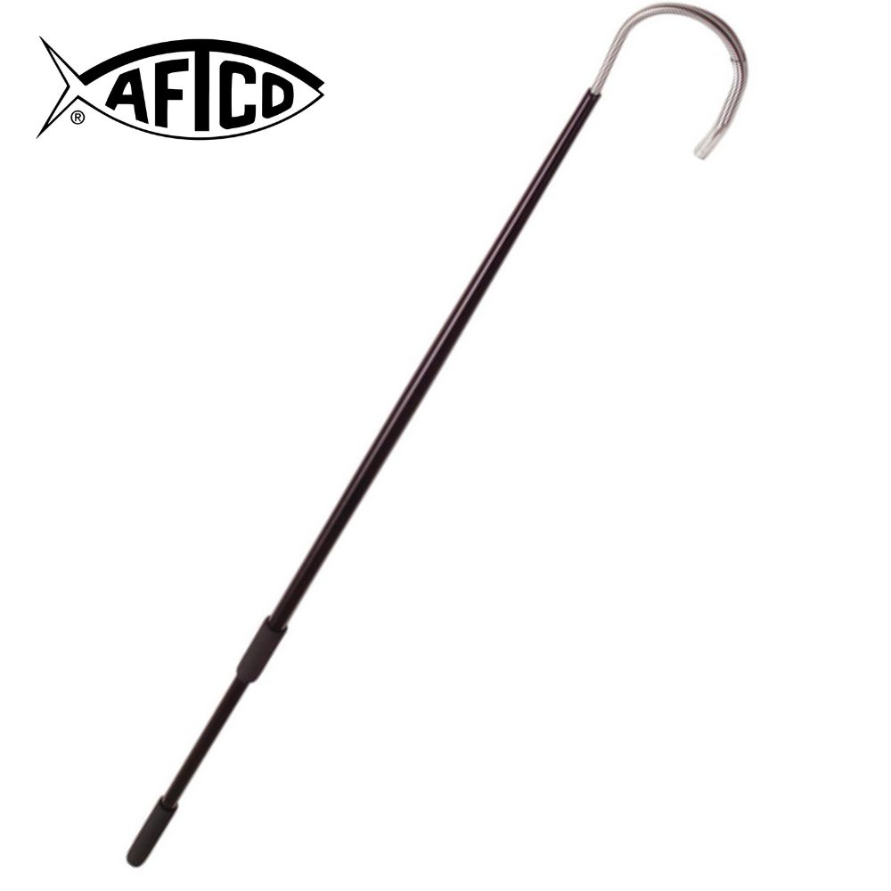 AFTCO Fishing Taper-Tip Aluminium GAFF Black 6ft/4“Hook