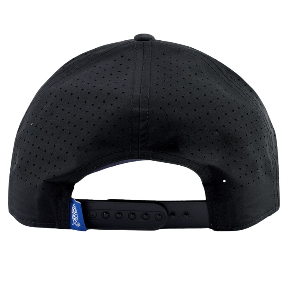 AFTCO Fishing Headwear Snapback DEUCE HAT Black Storm Camo - Image 3