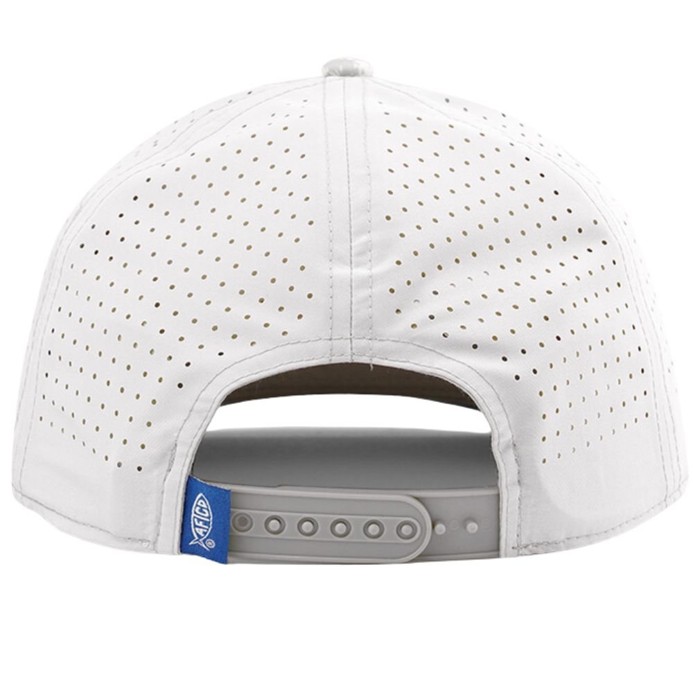 AFTCO Fishing Headwear Snapback DEUCE HAT Silver Storm Camo - Image 3