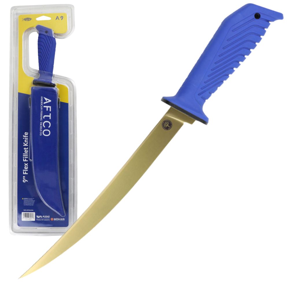 AFTCO Fish Flex Fillet Knife 9in