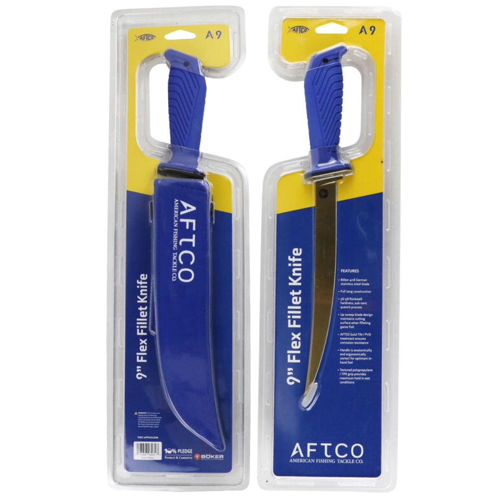 AFTCO Fish Flex Fillet Knife 9in - Image 4