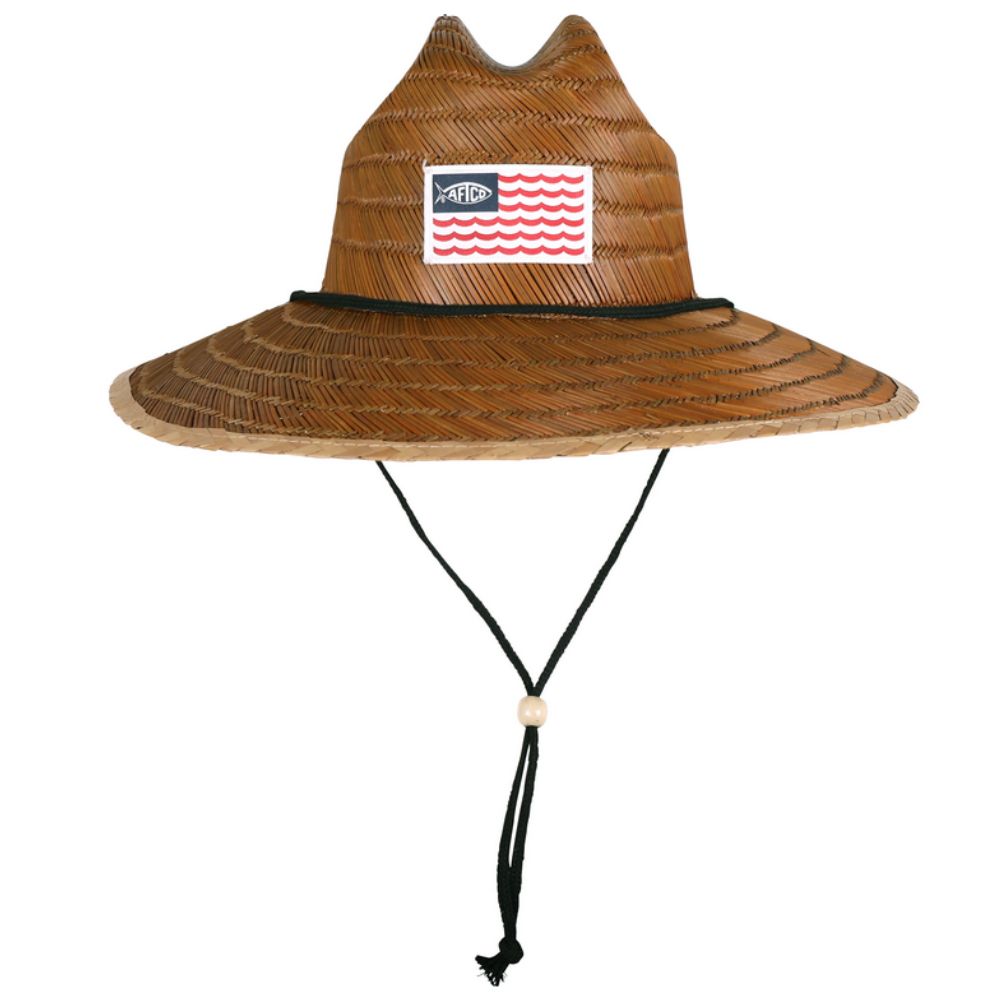 AFTCO Sun-ProtectIon Hat PALAPA 3 STRAW Brown - Image 2