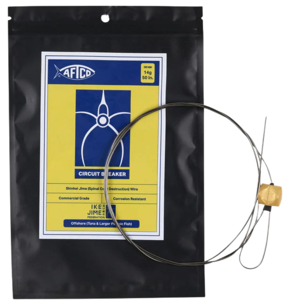 AFTCO Fish Care Tool IKE JIME CIRCUIT BREAKER 14g/50in Gold