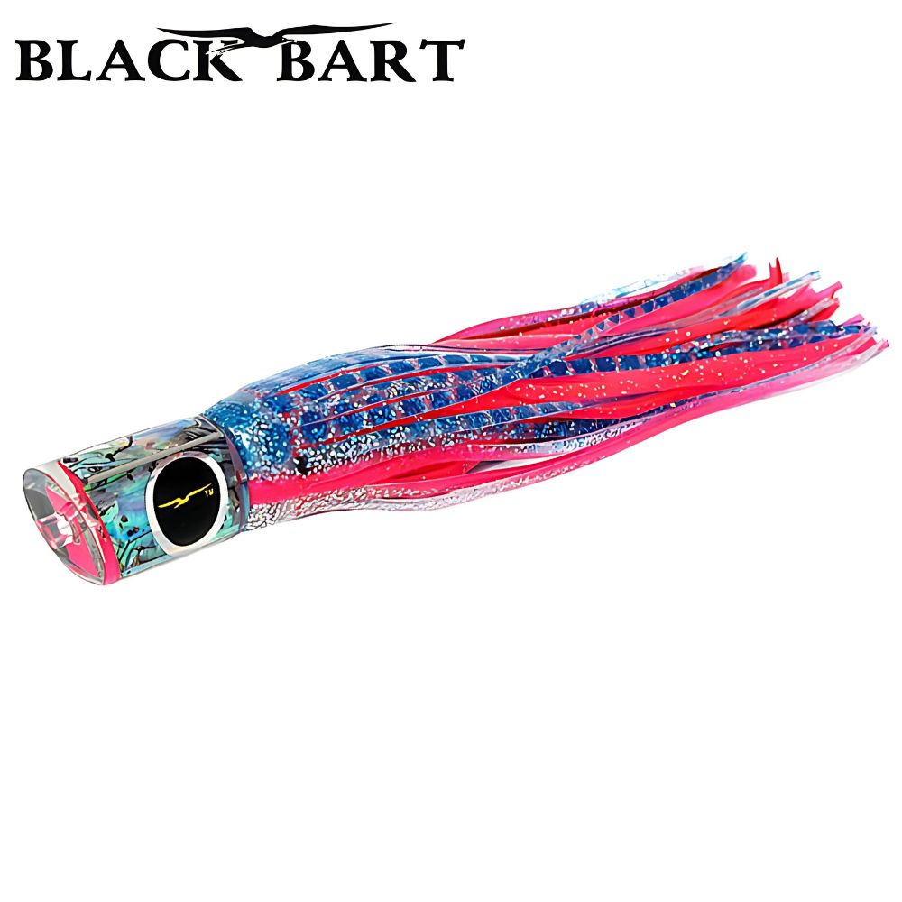 BLACK BART Offshore Trolling Skirted Lure BAD GUY Mackeral/Pink