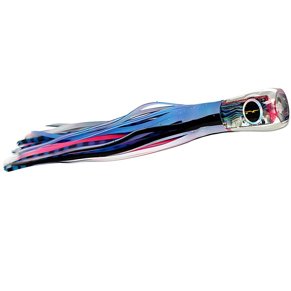 BLACK BART Offshore Trolling Skirted Lure BRAT Bully Gay Bob/Blue Pink Tiger - Image 3