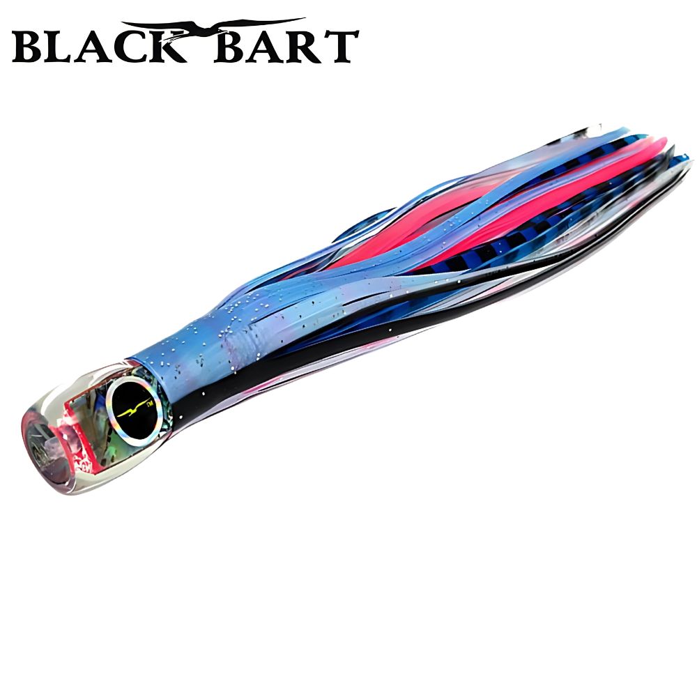 BLACK BART Offshore Trolling Skirted Lure BRAT Beast Gay Bob/Blue Pink Tiger