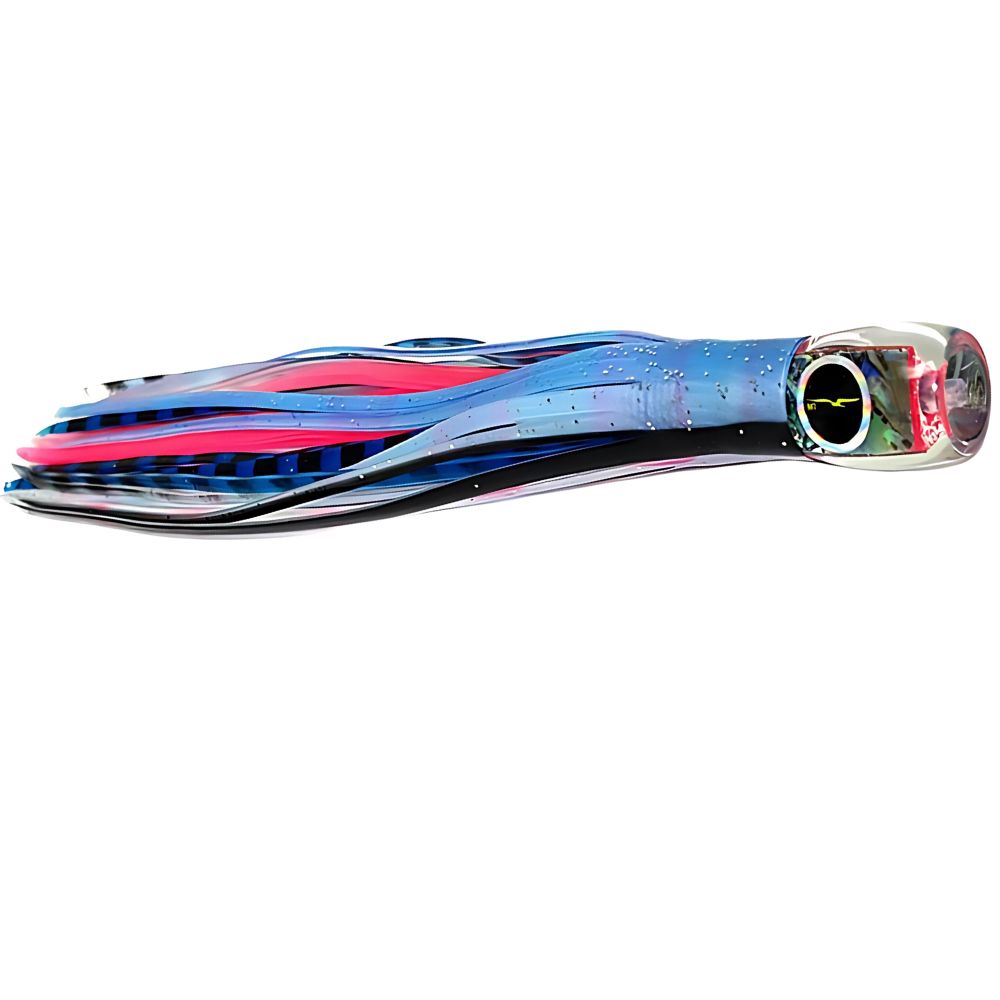 BLACK BART Offshore Trolling Skirted Lure BRAT Beast Gay Bob/Blue Pink Tiger - Image 3