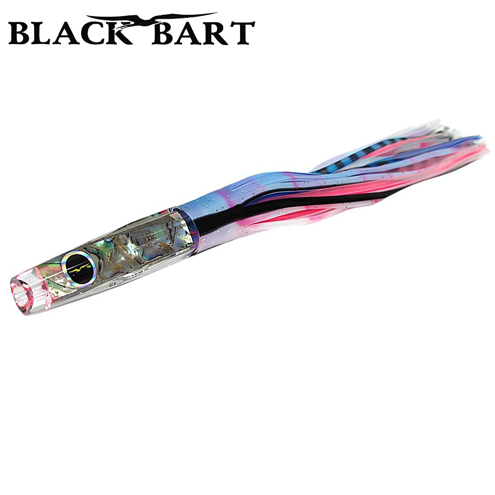 BLACK BART Offshore Trolling Skirted Lure BRAT Hotuna Gay Bob/Blue Pink Tiger