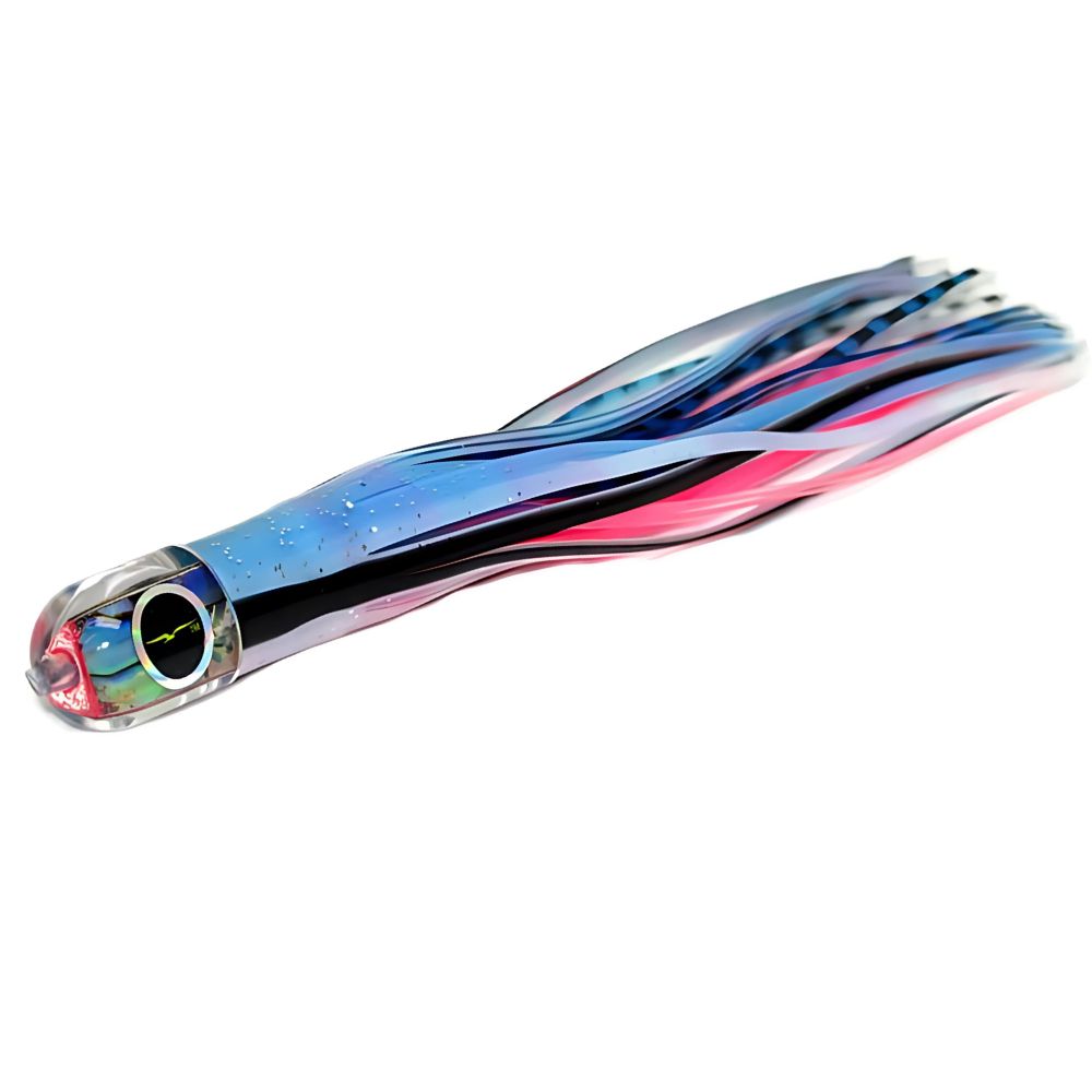 BLACK BART Offshore Trolling Skirted Lure BRAT Ika Gay Bob/Blue Pink Tiger - Image 2