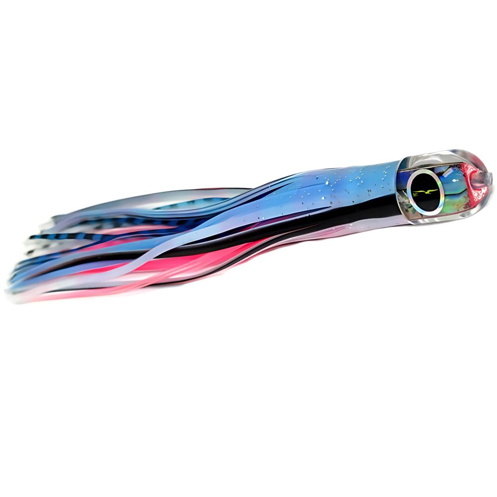 BLACK BART Offshore Trolling Skirted Lure BRAT Ika Gay Bob/Blue Pink Tiger - Image 3