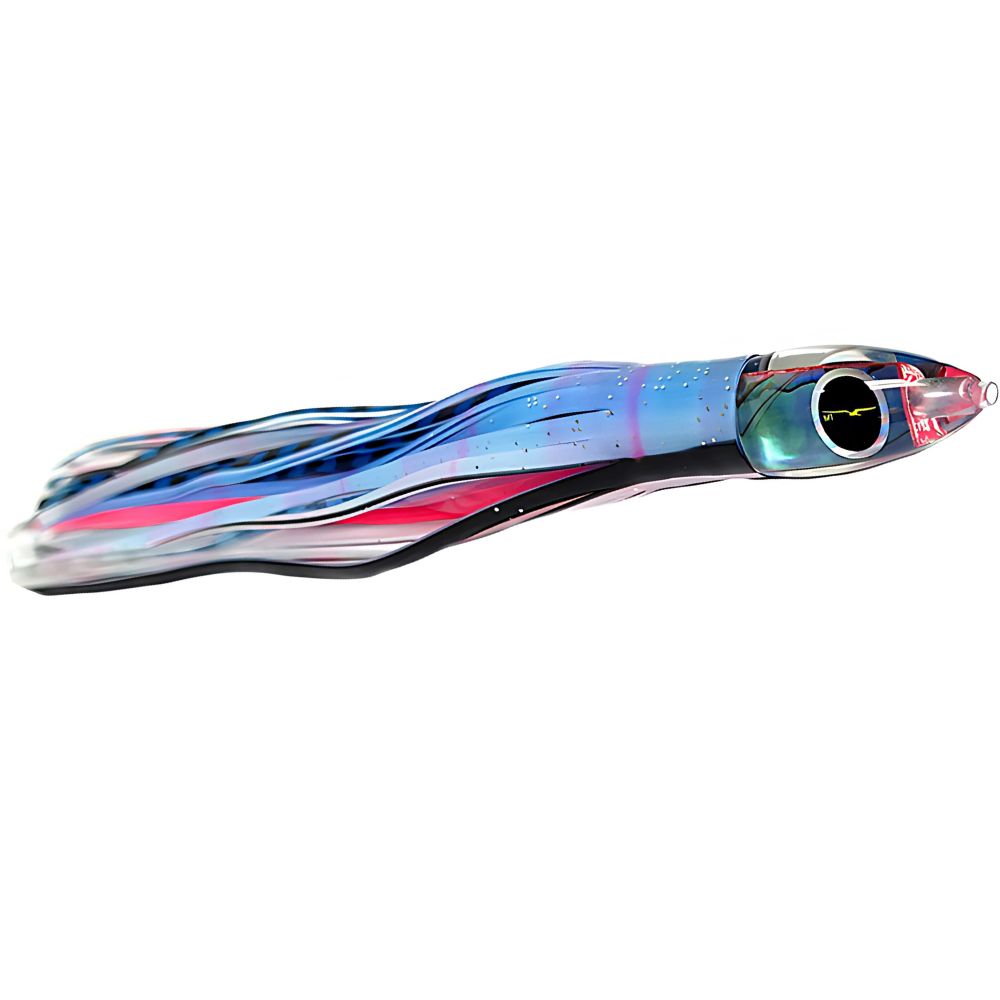 BLACK BART Offshore Trolling Skirted Lure BRAT Sushi Gay Bob/Blue Pink Tiger - Image 3