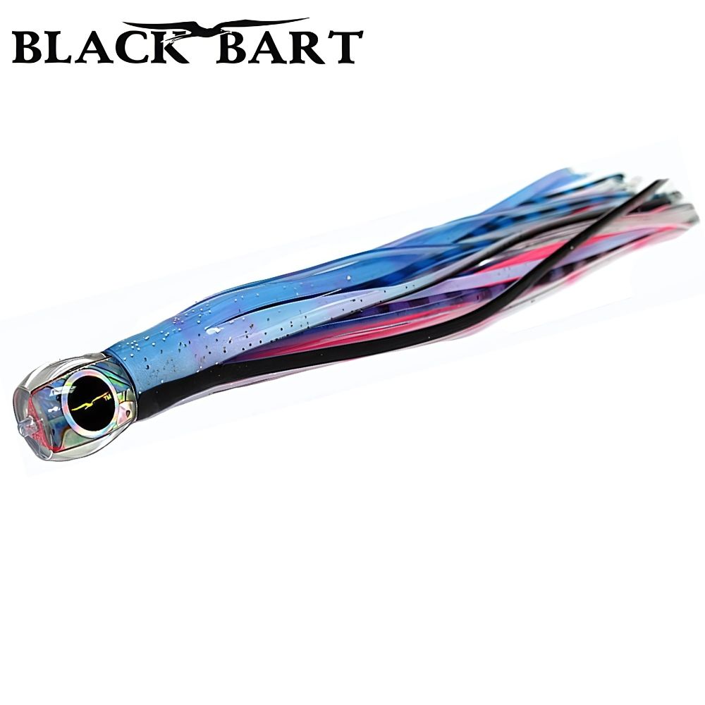 BLACK BART Offshore Trolling Skirted Lure BRAT Zen Gay Bob/Blue Pink Tiger