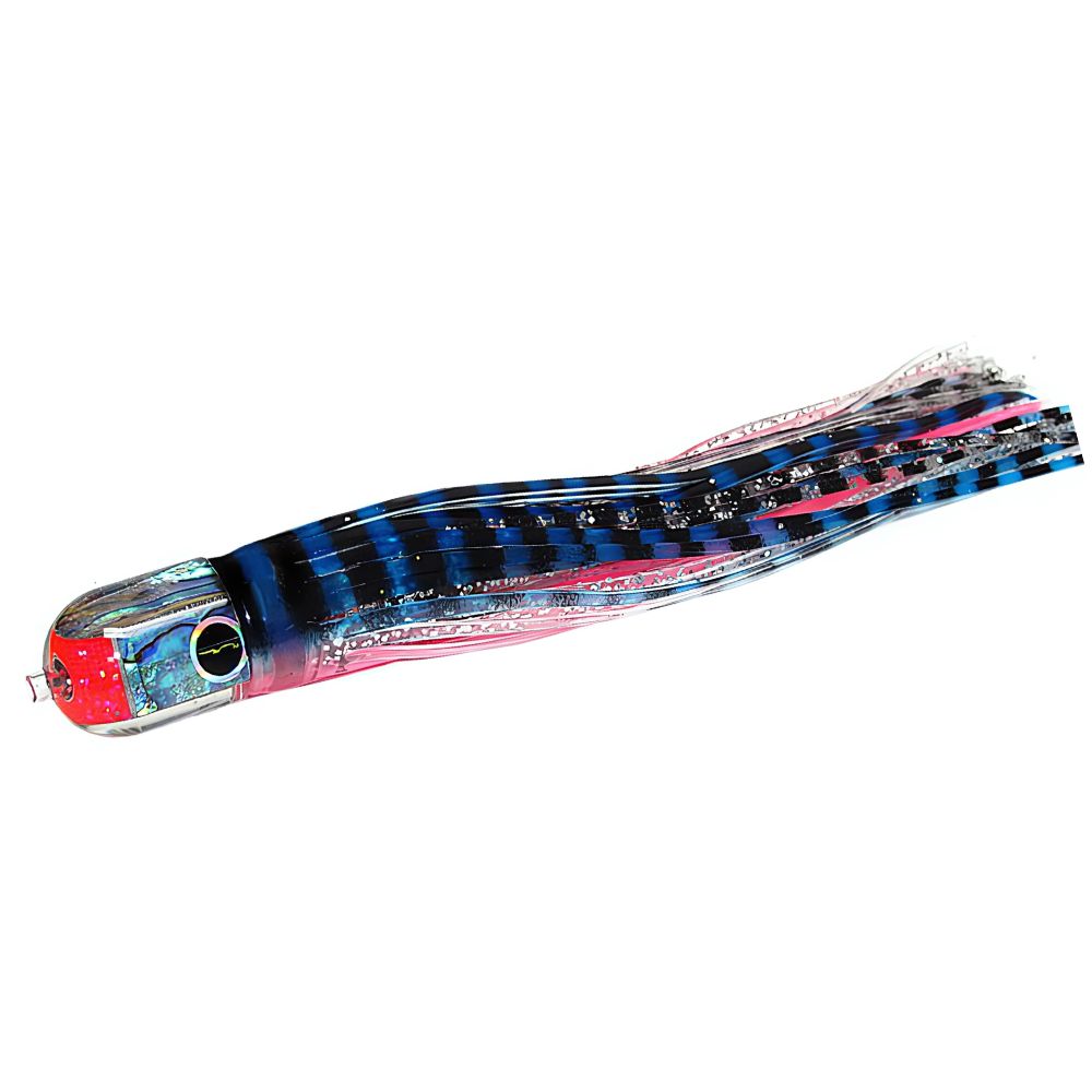 BLACK BART Offshore Trolling Skirted Lure ELK HUNT Blue-Pink Tiger/Silver Tiger - Image 2