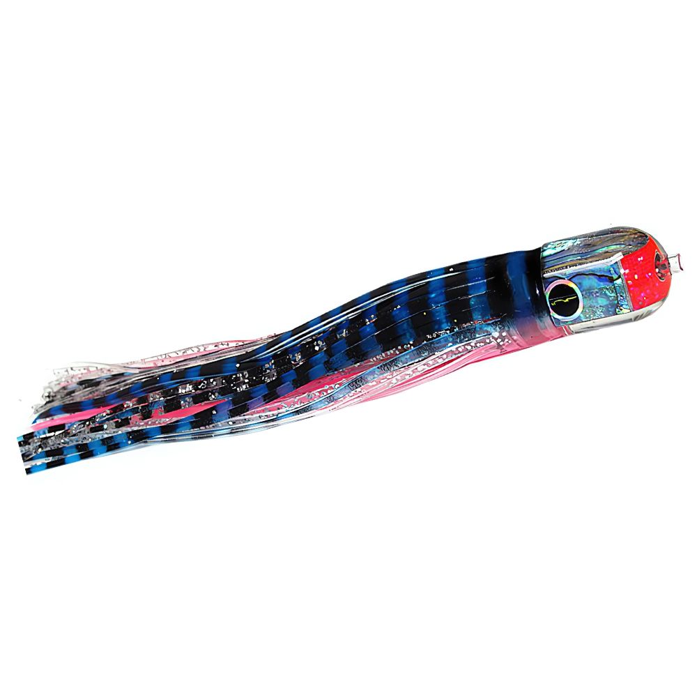 BLACK BART Offshore Trolling Skirted Lure ELK HUNT Blue-Pink Tiger/Silver Tiger - Image 3
