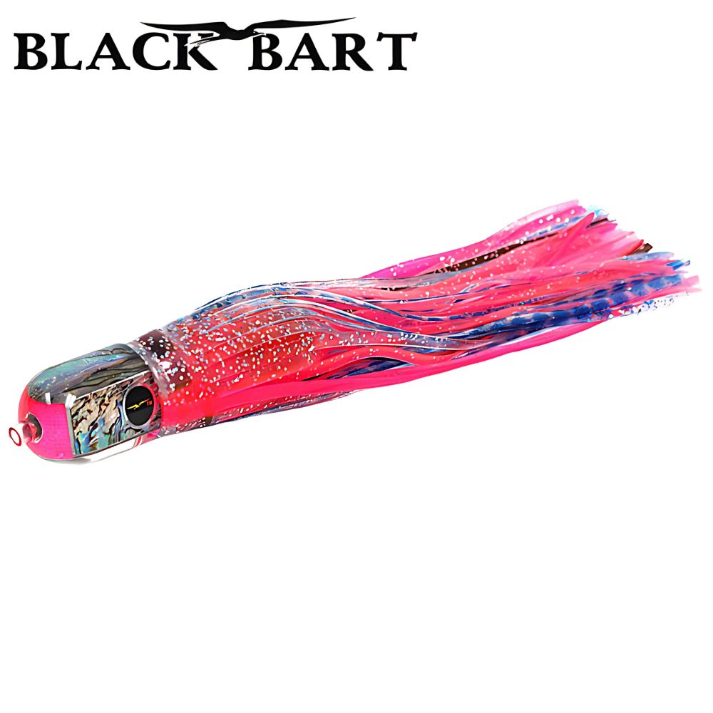 BLACK BART Offshore Trolling Skirted Lure ELK HUNT Mackerel/Pink