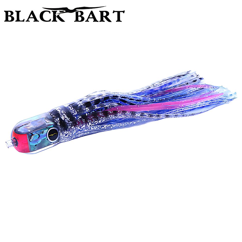 BLACK BART Offshore Trolling Skirted Lure ELK HUNT Silver Tiger/Mackerel