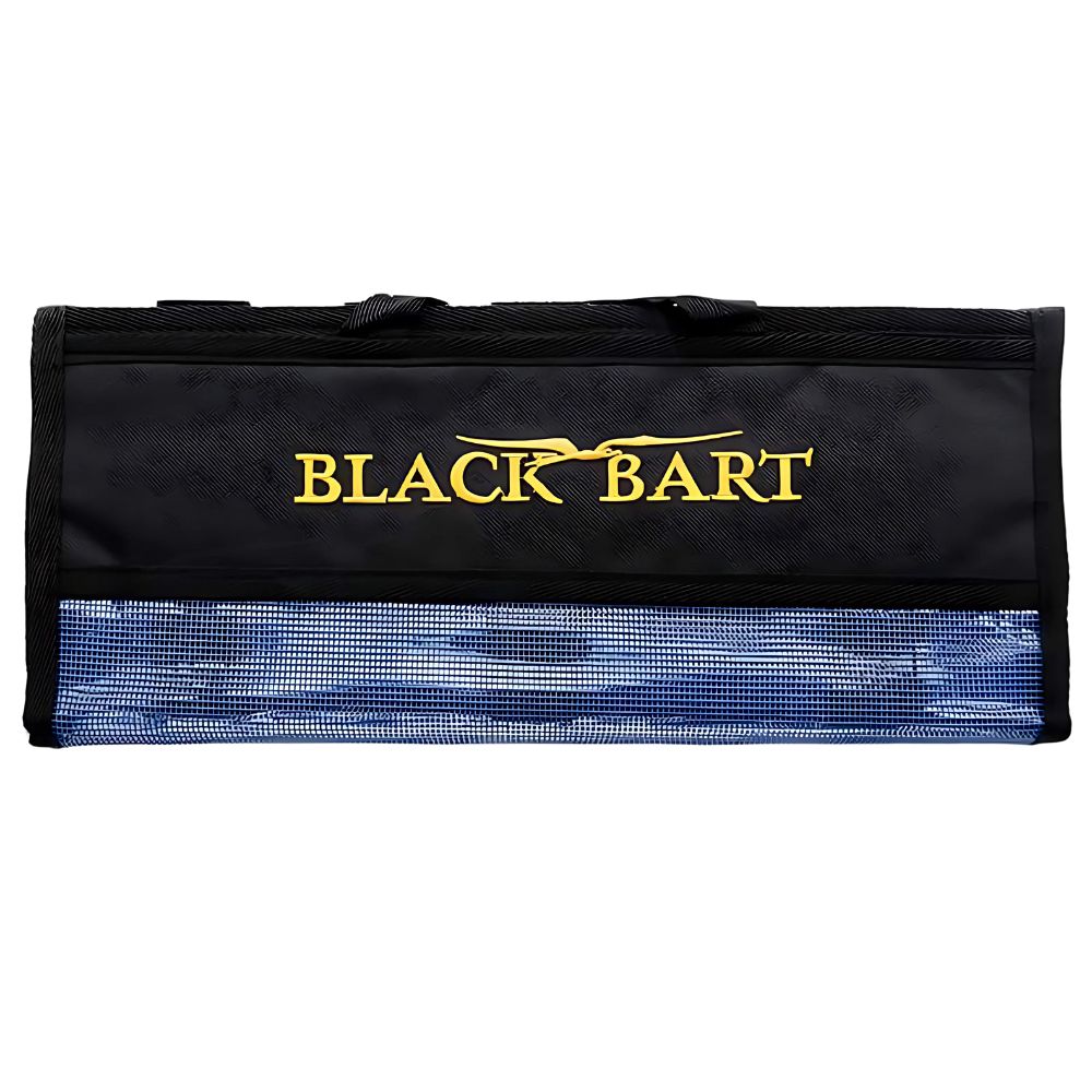 BLACK BART Offshore Fishing Self-Draining Roll-Up LURE BAG MEDIUM Blue