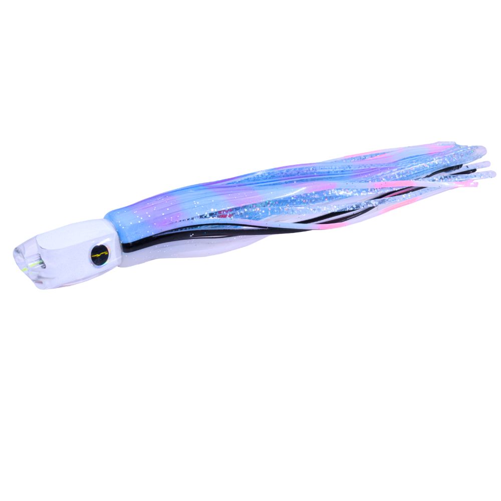 BLACK BART Offshore Trolling Skirted Lure PELAGIC BREAKFAST Gay Bob/Blue Crystal - Image 2