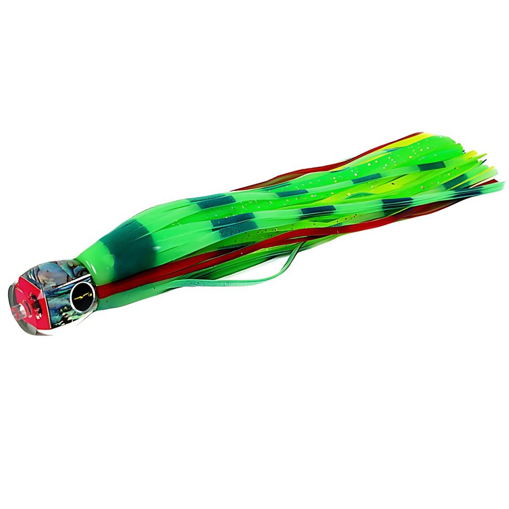 BLACK BART Offshore Trolling Skirted Lure TUNA CANDY GLO/GCD - Image 2