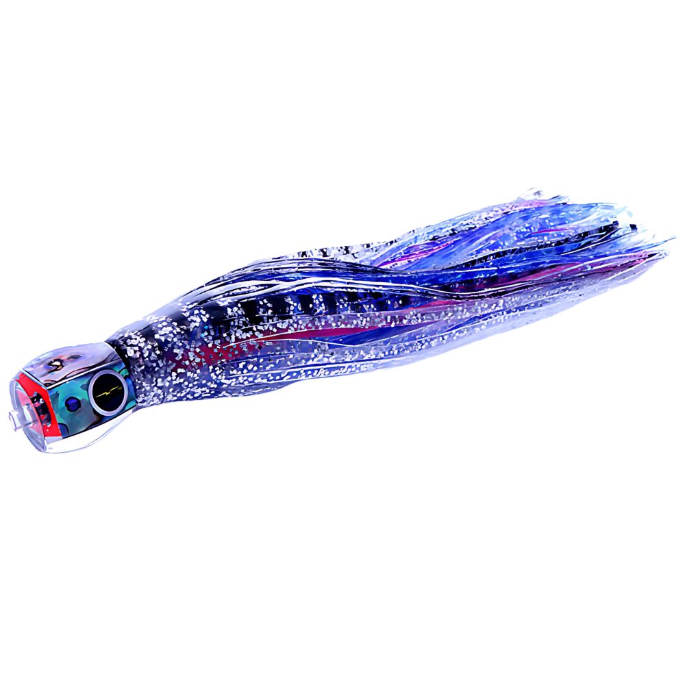 BLACK BART Offshore Trolling Skirted Lure TUNA CANDY Silver Tiger/Mackerel - Image 2
