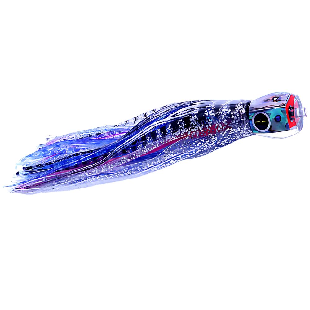 BLACK BART Offshore Trolling Skirted Lure TUNA CANDY Silver Tiger/Mackerel - Image 3