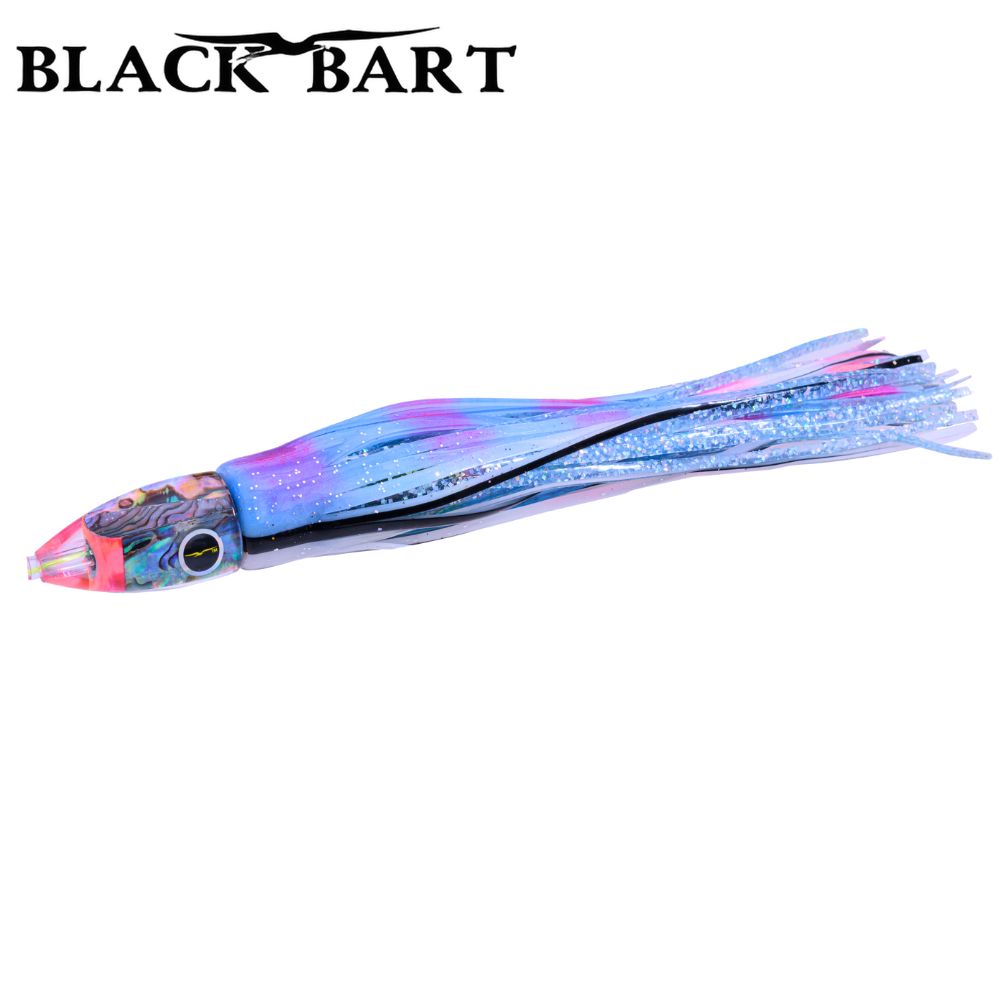 BLACK BART Offshore Trolling Skirted Lure TUNA XXX Gay Bob/Blue Crystal