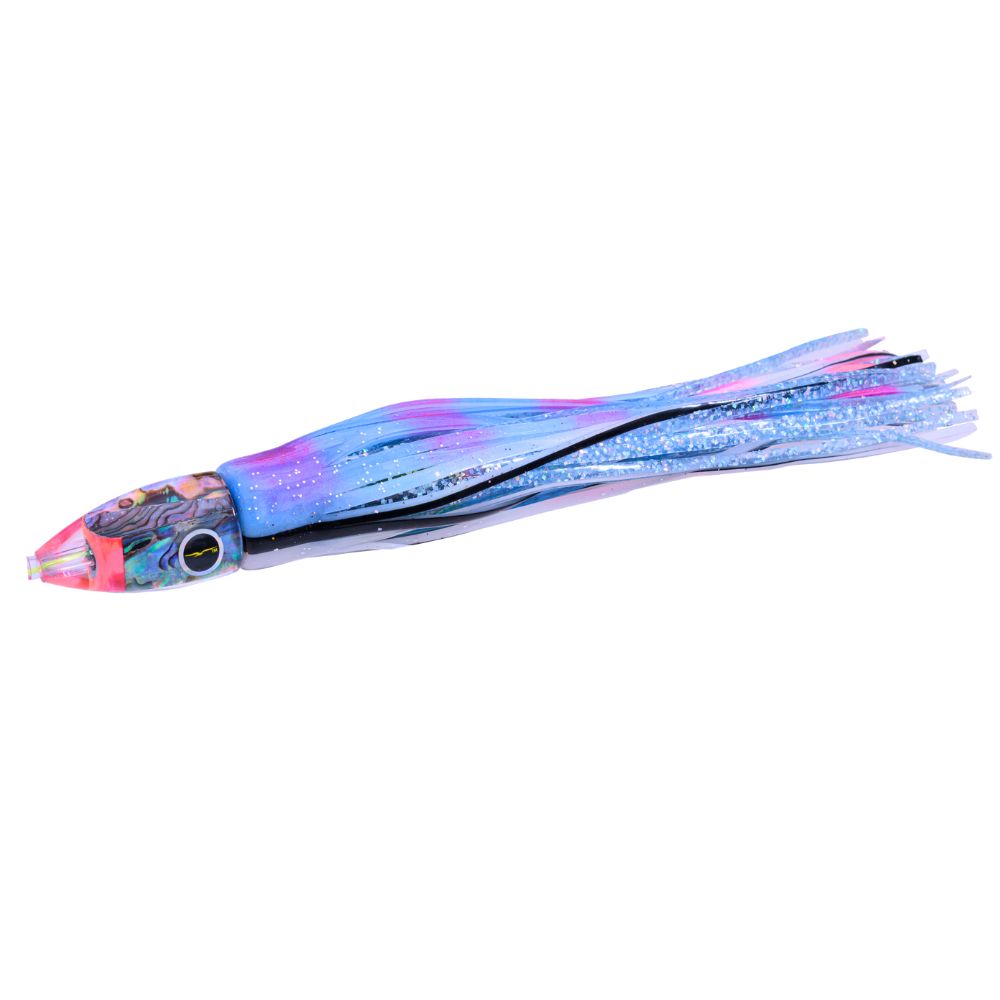 BLACK BART Offshore Trolling Skirted Lure TUNA XXX Gay Bob/Blue Crystal - Image 2