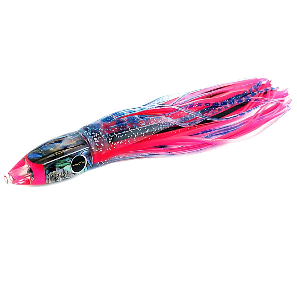 BLACK BART Offshore Trolling Skirted Lure TUNA XXX Mackerel/Pink - Image 2