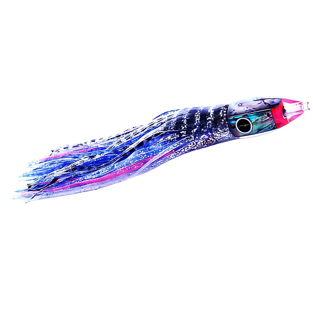 BLACK BART Offshore Trolling Skirted Lure TUNA XXX Silver Tiger/Mackerel - Image 3