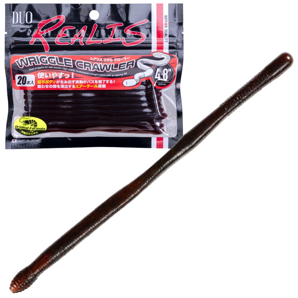 DUO Realis Finesse Fishing Scented Soft Bait Worm WRIGGLE CRAWLER 4.8 - Image 4