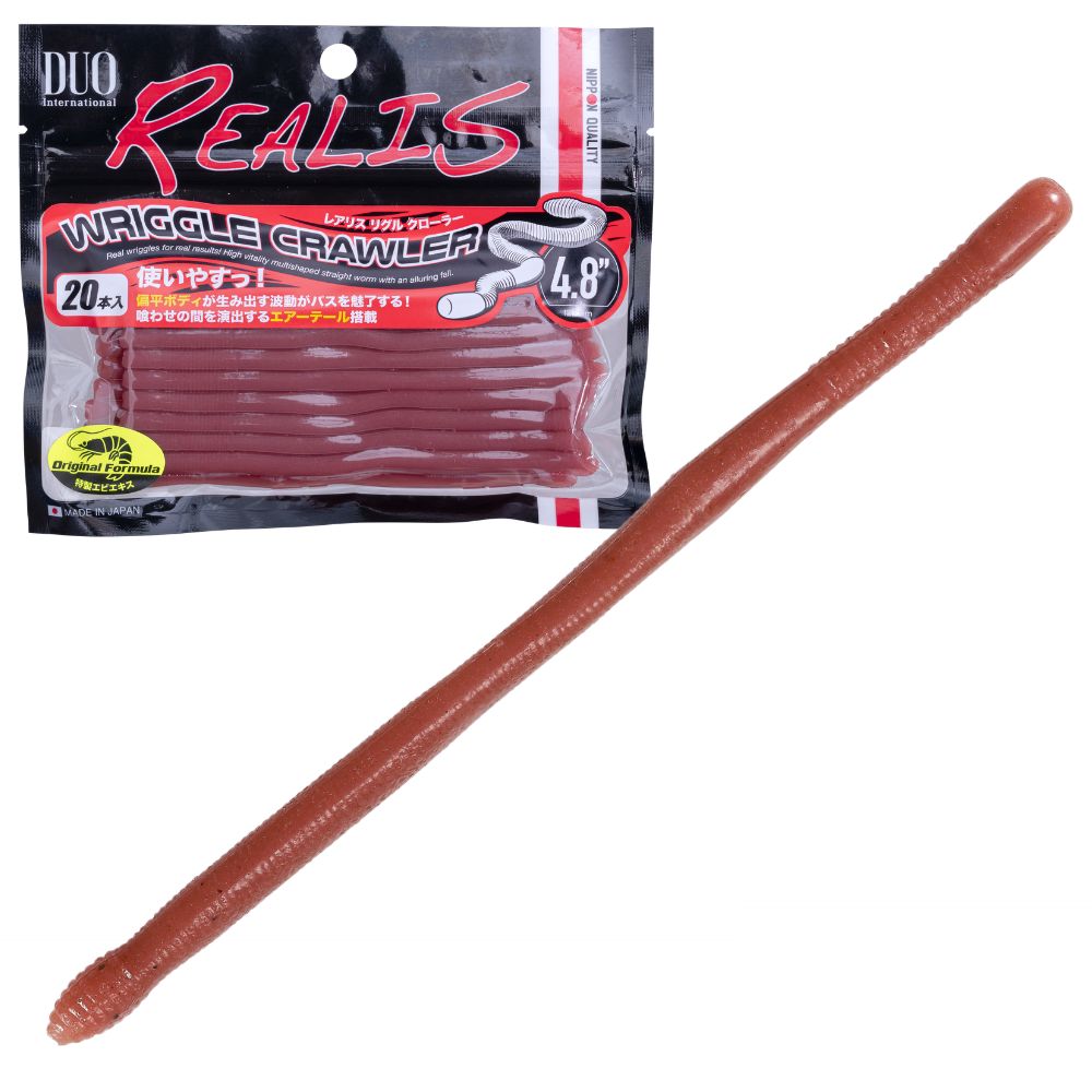DUO Realis Finesse Fishing Scented Soft Bait Worm WRIGGLE CRAWLER 4.8 - Image 6