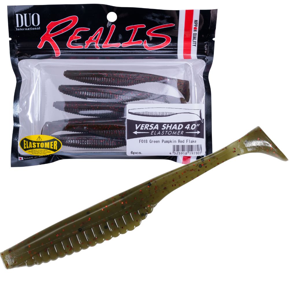 DUO Scented Soft Swimbait Lure REALIS VERSA SHAD 4.0 Elastomer - Image 4