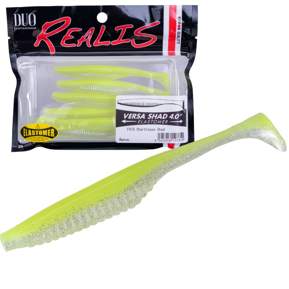 DUO Scented Soft Swimbait Lure REALIS VERSA SHAD 4.0 Elastomer - Image 5
