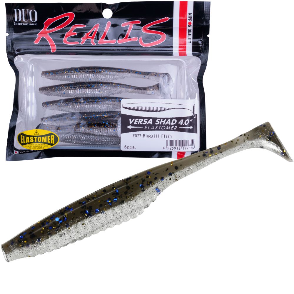 DUO Scented Soft Swimbait Lure REALIS VERSA SHAD 4.0 Elastomer - Image 7