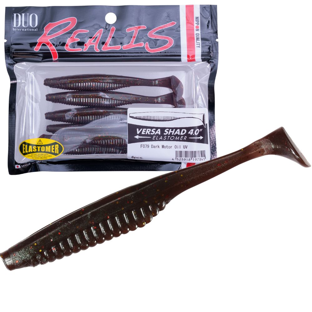 DUO Scented Soft Swimbait Lure REALIS VERSA SHAD 4.0 Elastomer - Image 8