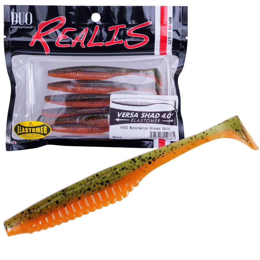 DUO Scented Soft Swimbait Lure REALIS VERSA SHAD 4.0 Elastomer - Image 11