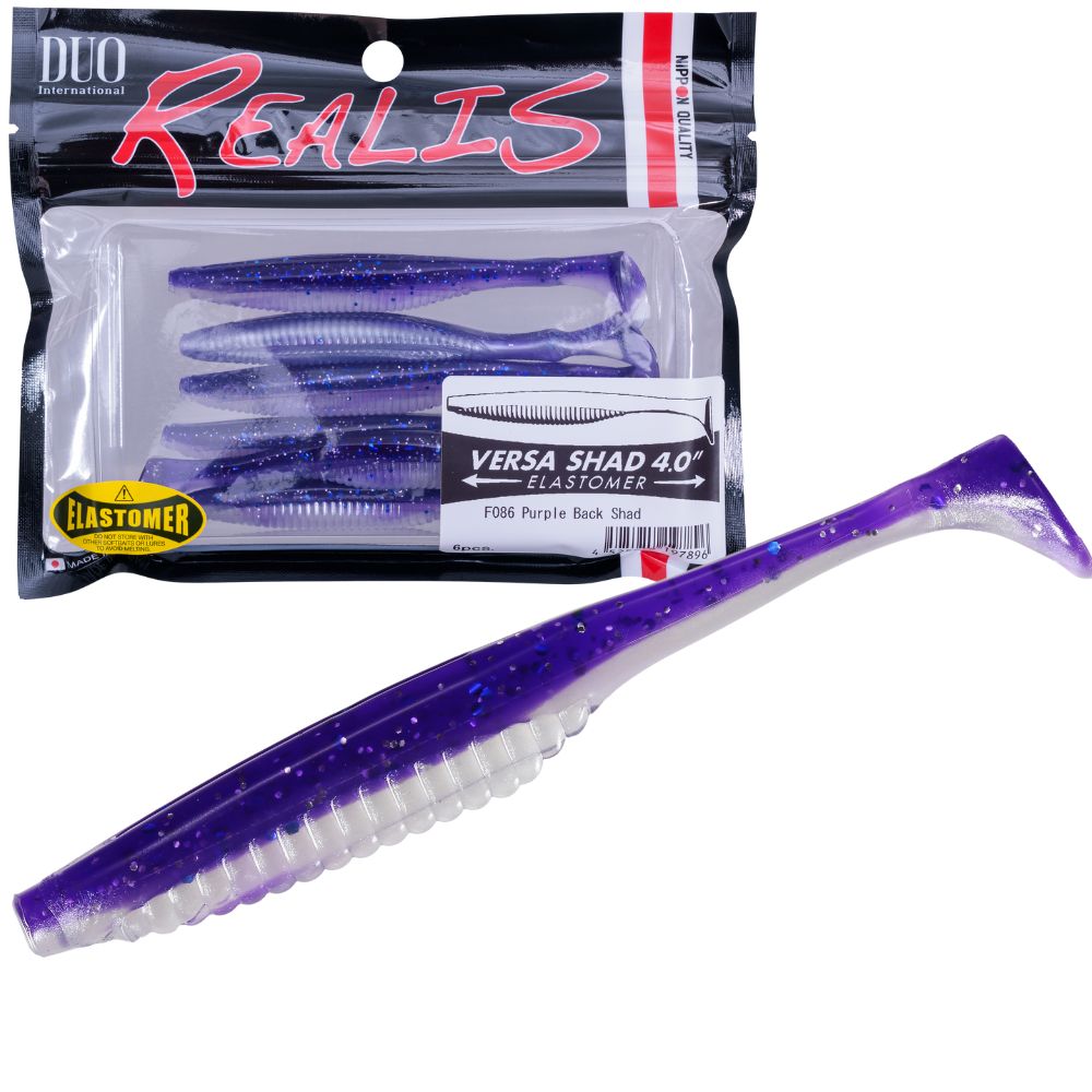 DUO Scented Soft Swimbait Lure REALIS VERSA SHAD 4.0 Elastomer - Image 13
