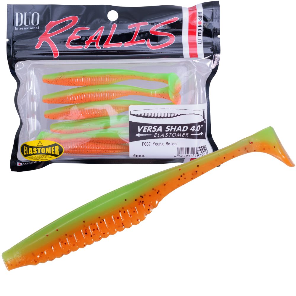 DUO Scented Soft Swimbait Lure REALIS VERSA SHAD 4.0 Elastomer - Image 14
