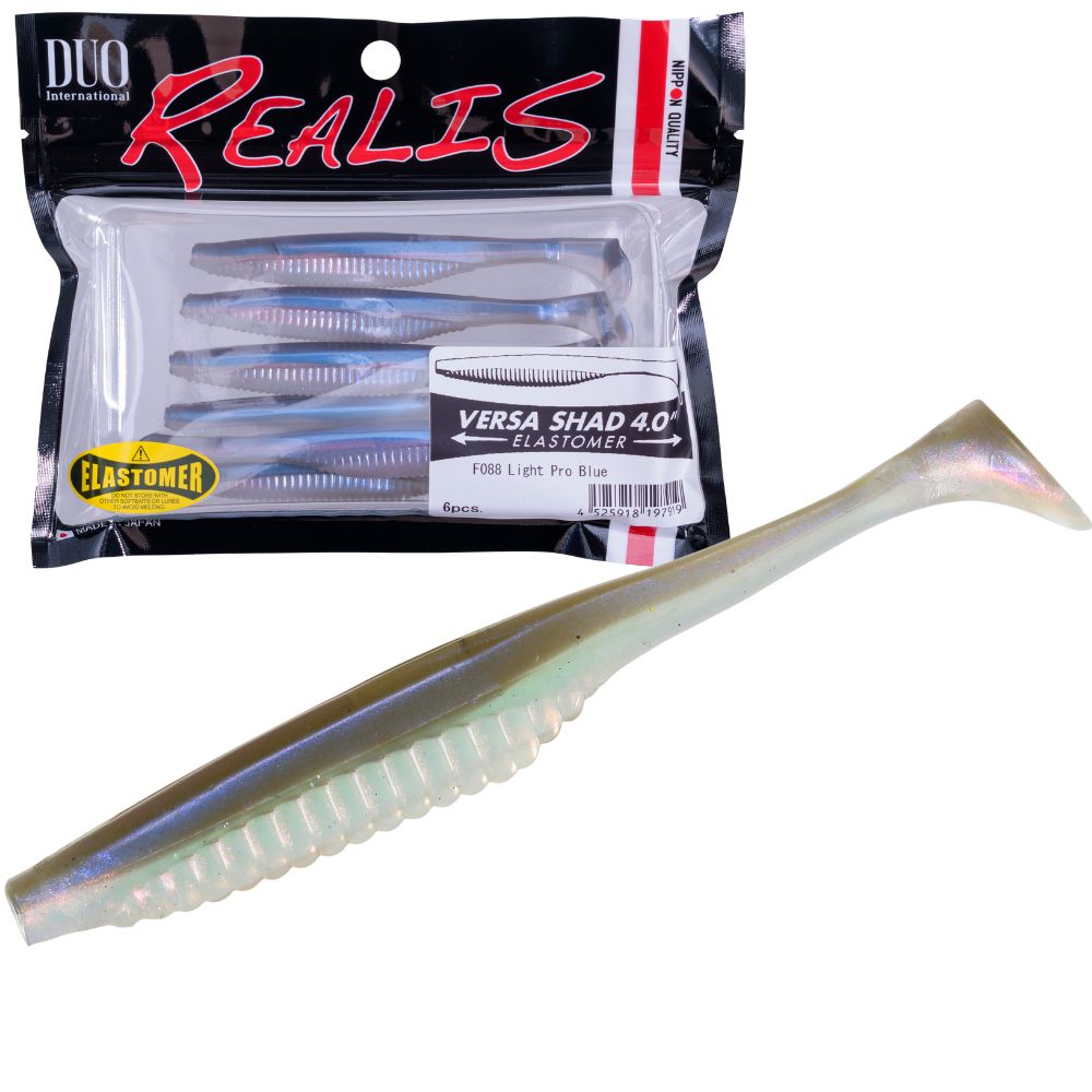 DUO Scented Soft Swimbait Lure REALIS VERSA SHAD 4.0 Elastomer - Image 15