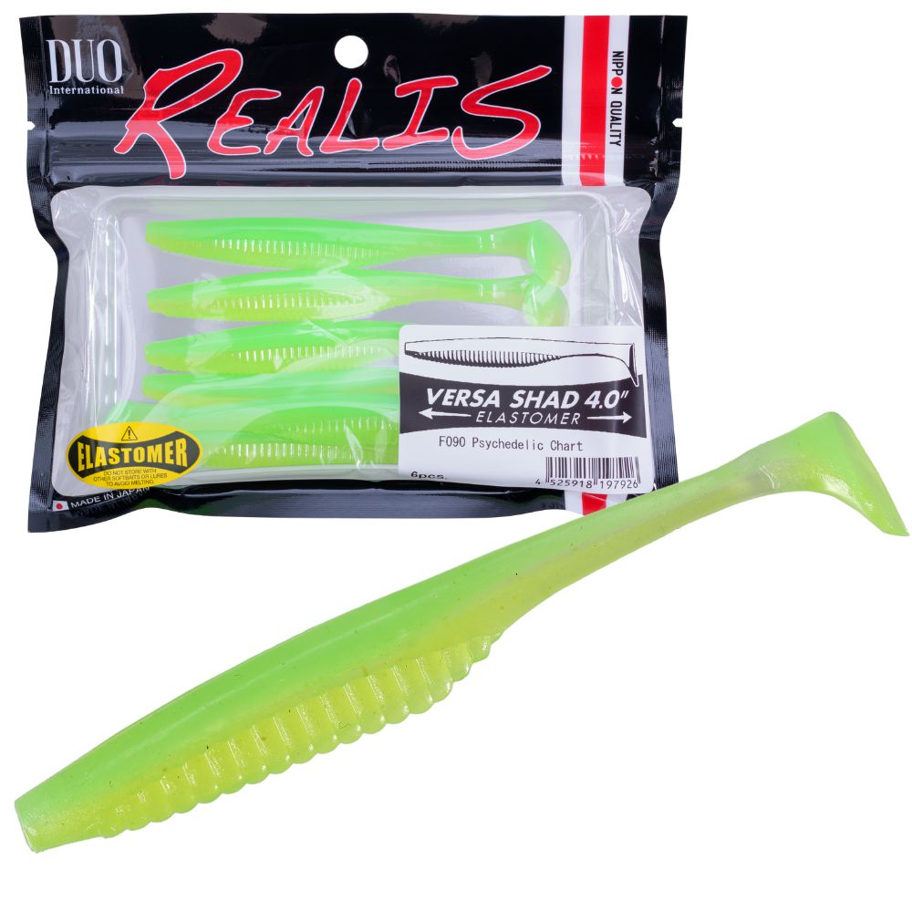 DUO Scented Soft Swimbait Lure REALIS VERSA SHAD 4.0 Elastomer - Image 16