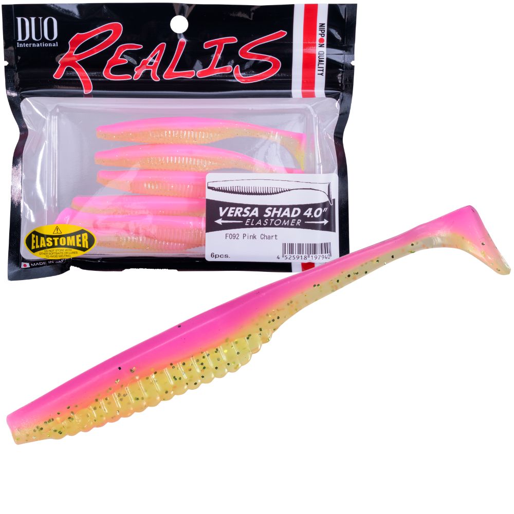 DUO Scented Soft Swimbait Lure REALIS VERSA SHAD 4.0 Elastomer - Image 18