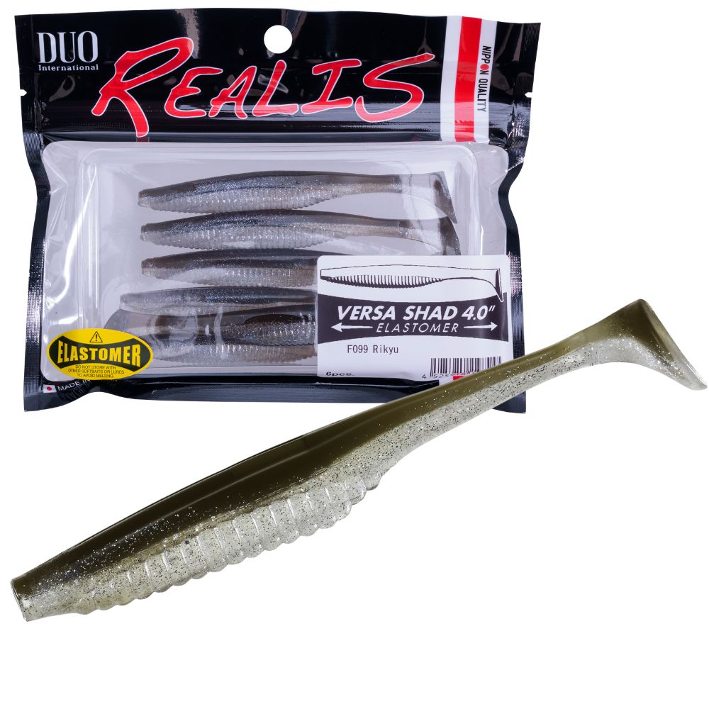 DUO Scented Soft Swimbait Lure REALIS VERSA SHAD 4.0 Elastomer - Image 19