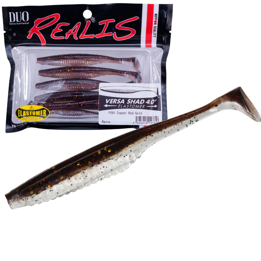 DUO Scented Soft Swimbait Lure REALIS VERSA SHAD 4.0 Elastomer - Image 9