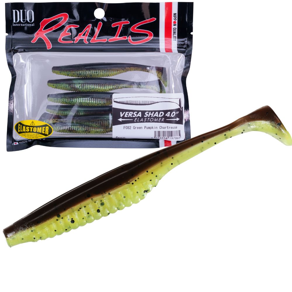 DUO Scented Soft Swimbait Lure REALIS VERSA SHAD 4.0 Elastomer - Image 10