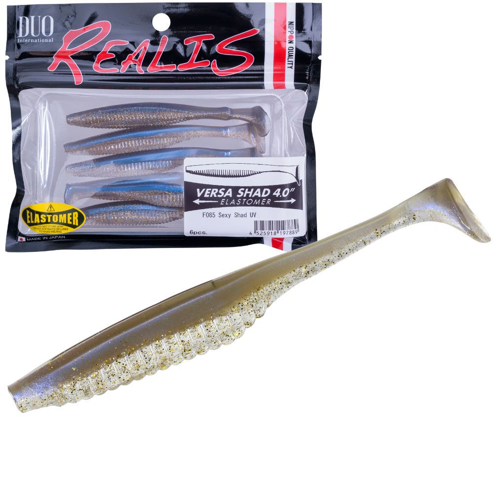 DUO Scented Soft Swimbait Lure REALIS VERSA SHAD 4.0 Elastomer - Image 12