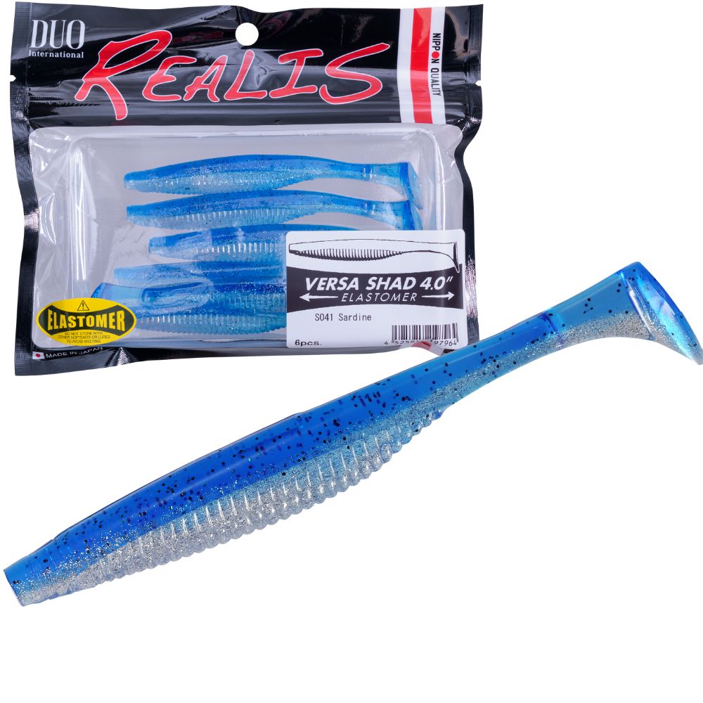 DUO Scented Soft Swimbait Lure REALIS VERSA SHAD 4.0 Elastomer - Image 2