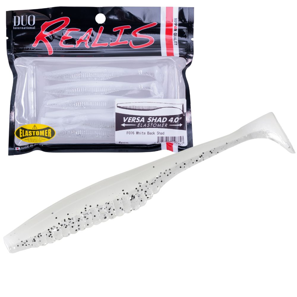 DUO Scented Soft Swimbait Lure REALIS VERSA SHAD 4.0 Elastomer - Image 6